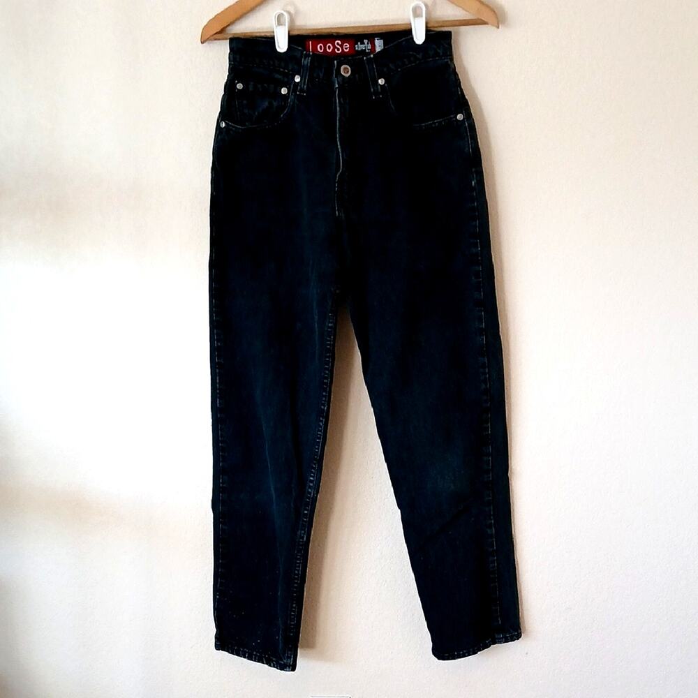 Vintage Levi's Silvertab Black Jeans Loose